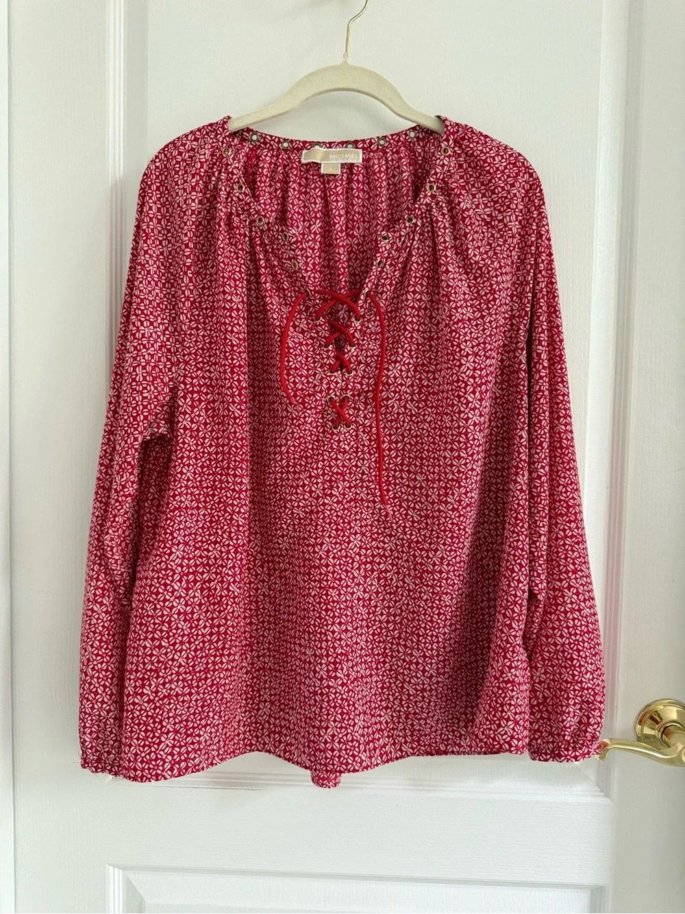 Michael Kors lightweight red